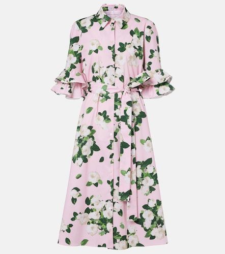 Hemdblusenkleid aus einem Baumwollgemisch - Carolina Herrera - Modalova