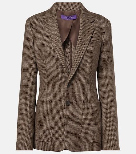 Blazer Hailey in lana, seta e cashmere - Ralph Lauren Collection - Modalova