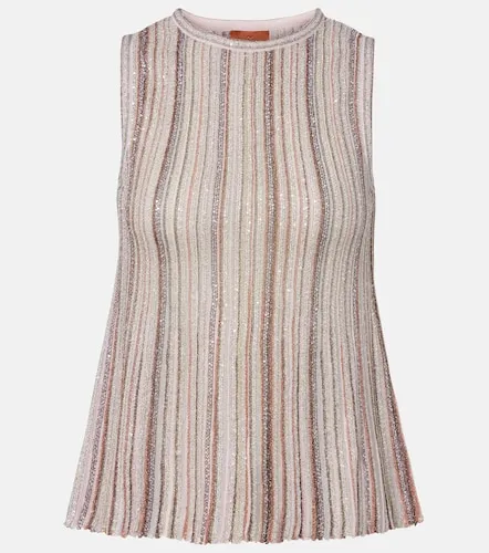 Missoni Top de lamé a rayas - Missoni - Modalova