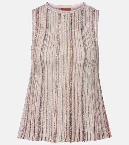 Missoni Top de lamé a rayas - Missoni - Modalova