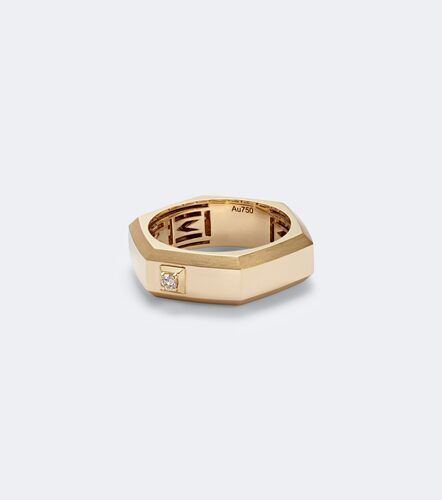 Ring Moderniste Medium aus 18kt Gelbgold mit Diamant - Messika - Modalova