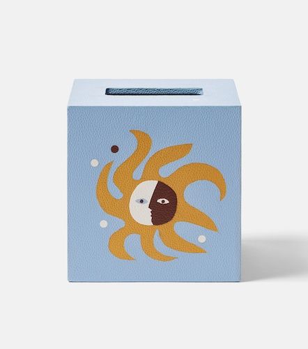 Caja de pañuelos Playa de piel - Jonathan Adler - Modalova