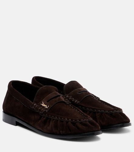Mocassini Cassandre in suede - Saint Laurent - Modalova