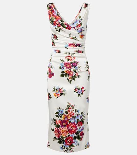 Dolce&Gabbana Midikleid aus Satin - Dolce&Gabbana - Modalova