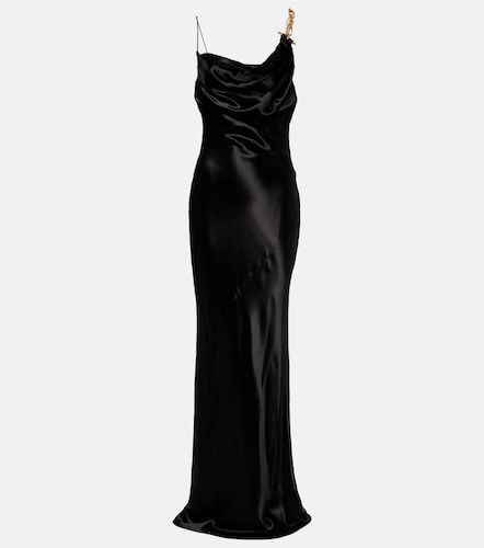 Balmain Robe aus Satin - Balmain - Modalova