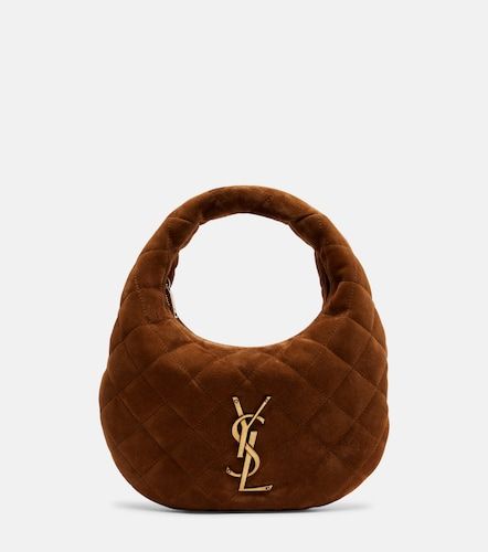Borsa a mano Icarino Mini in suede matelassé - Saint Laurent - Modalova