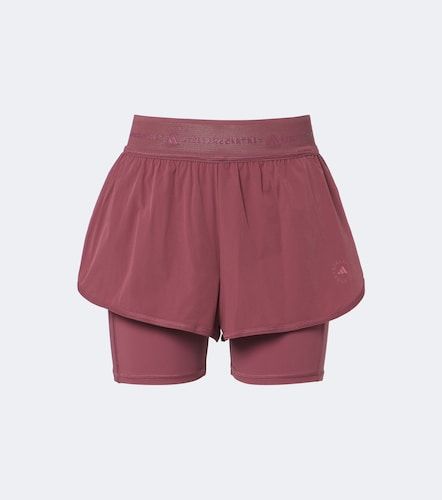Shorts de running con logo - Adidas by Stella McCartney - Modalova
