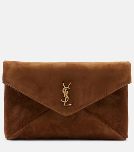 Bustina Cassandre in suede - Saint Laurent - Modalova