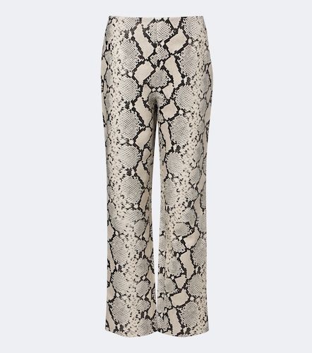Róhe Pantalones rectos de piel grabada - Rohe - Modalova