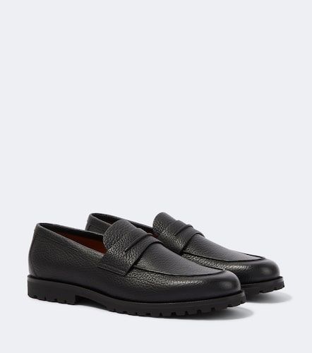 Zegna Pioggia leather loafers - Zegna - Modalova