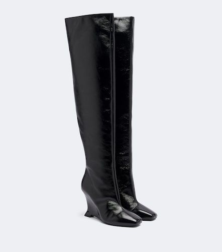 Balmain Stivali cuissardes in pelle - Balmain - Modalova