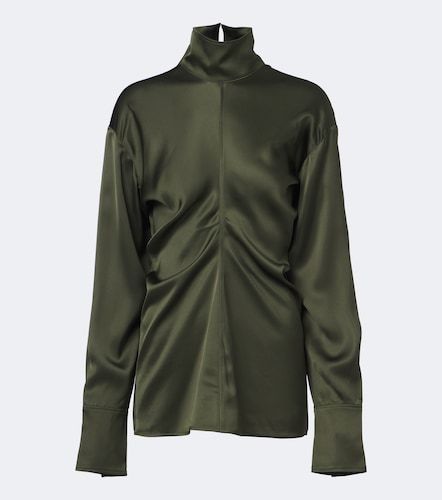 Toteme Blusa Slouch in raso crêpe - Toteme - Modalova