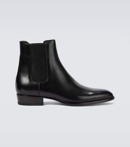 Wyatt leather Chelsea boots - Saint Laurent - Modalova