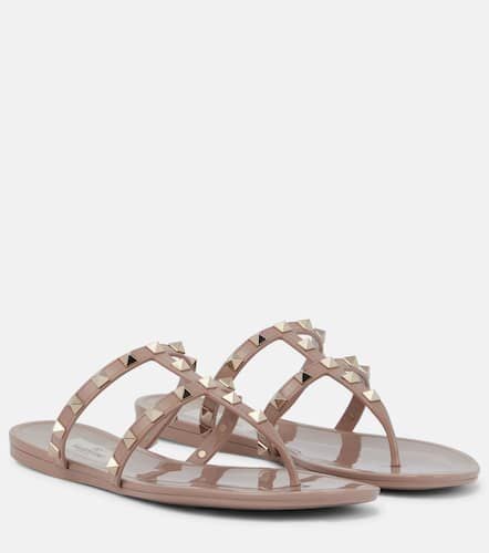 Rockstud PVC thong sandals - Valentino Garavani - Modalova