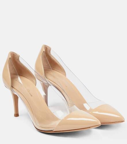 Plexi 70 leather and PVC pumps - Gianvito Rossi - Modalova