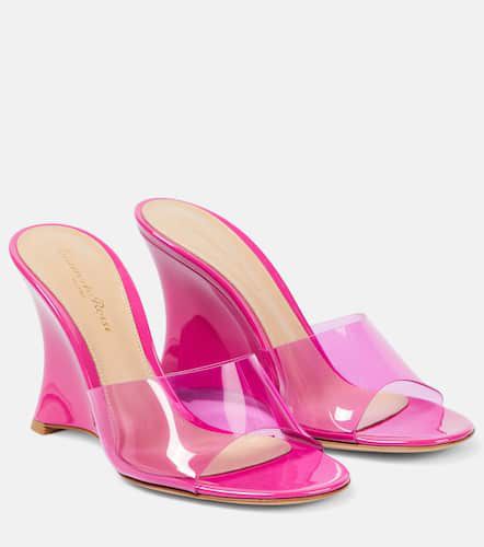 PVC and leather sandals - Gianvito Rossi - Modalova