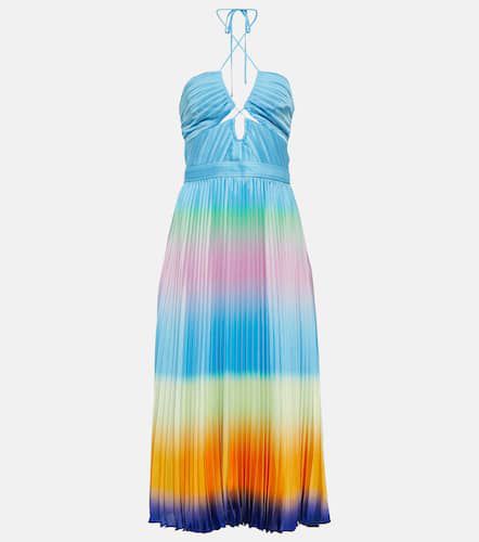 Annita halterneck pleated midi dress - Simkhai - Modalova