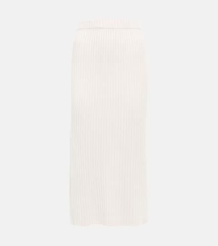 Ribbed-knit cashmere skirt - Jardin des Orangers - Modalova