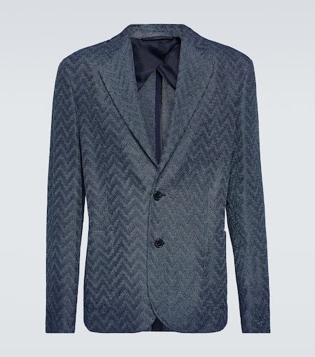 Single-breasted cotton blazer - Missoni - Modalova