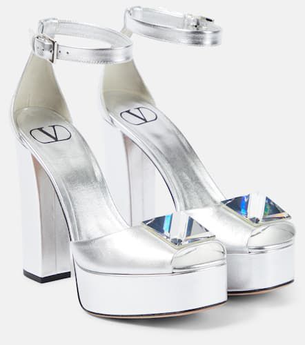 One Stud metallic leather pumps - Valentino Garavani - Modalova