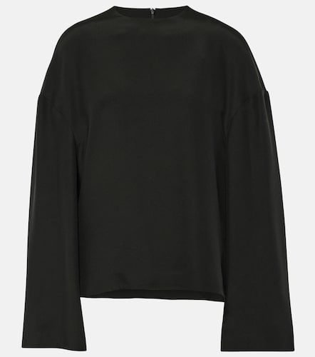Fforme Ana silk cady blouse - Fforme - Modalova