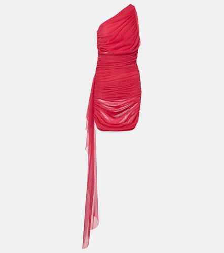 Drape-detail ruched chiffon minidress - The Sei - Modalova