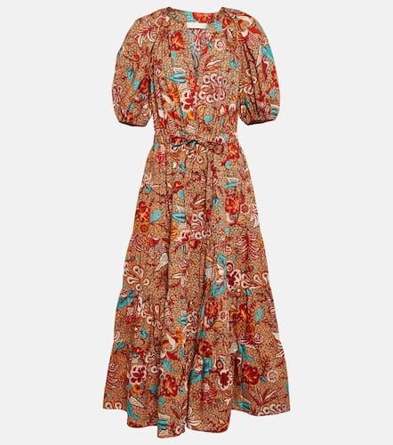 Olina printed cotton midi dress - Ulla Johnson - Modalova