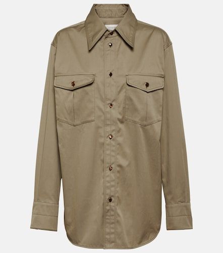 Camisa Western de sarga de algodón - Lemaire - Modalova