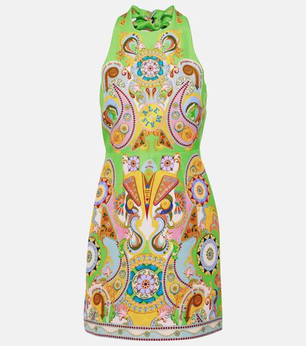 AlÃ©mais Pinball printed linen and silk minidress - Alemais - Modalova