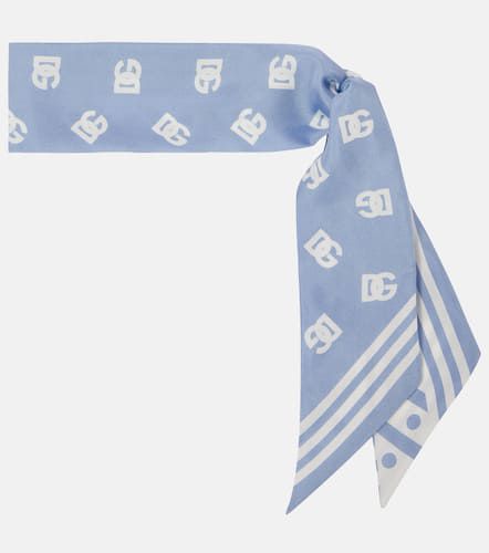 Dolce&Gabbana DG silk twill scarf - Dolce&Gabbana - Modalova