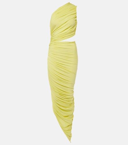 Alaïa Abito lungo in jersey arricciato - Alaia - Modalova