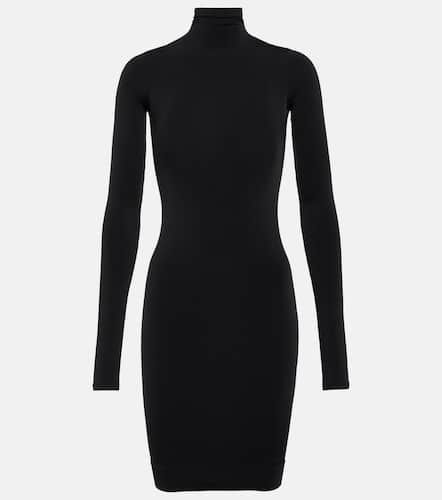 Mockneck jersey minidress - Balenciaga - Modalova