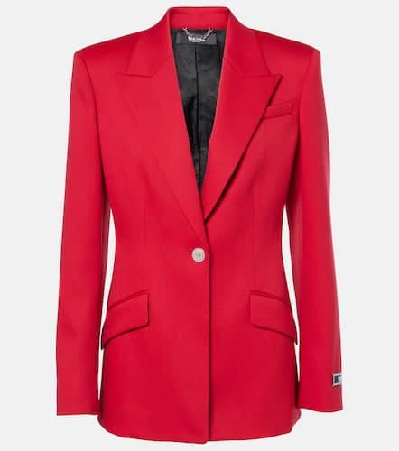 Versace Wool grain de poudre blazer - Versace - Modalova