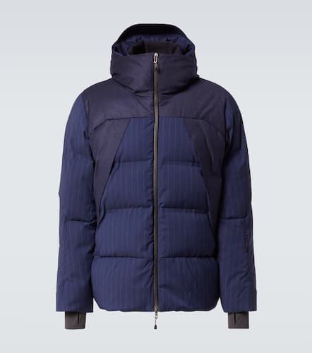 Nordend striped wool-blend down ski jacket - Sease - Modalova