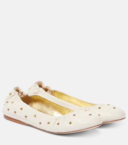 ChloÃ© Eia studded leather ballet flats - Chloe - Modalova