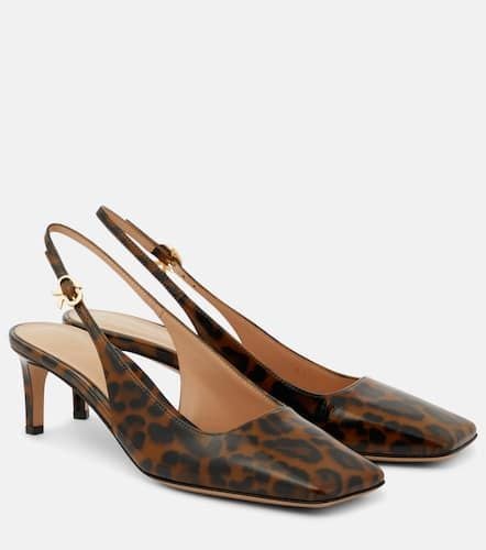 Patent leather slingback pumps - Gianvito Rossi - Modalova