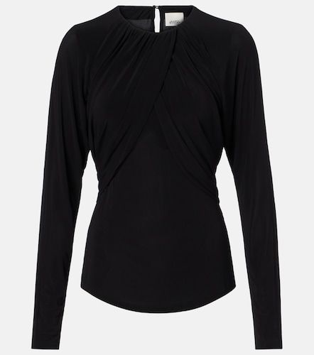 Gaetane draped jersey top - Isabel Marant - Modalova