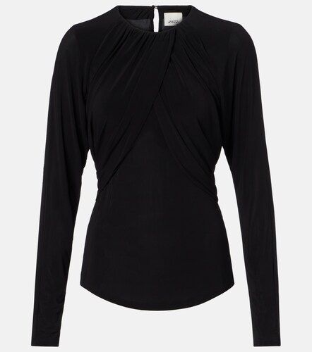 Top Gaetane de jersey drapeado - Isabel Marant - Modalova