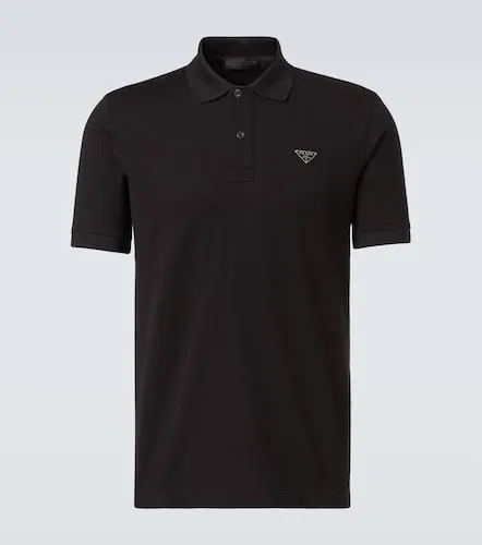 Prada Polo de algodón con logo - Prada - Modalova
