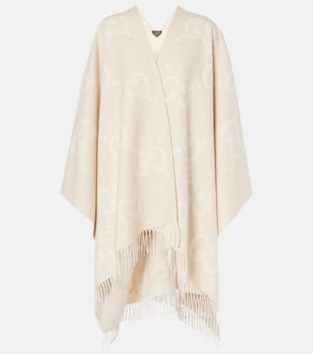 Gucci GG reversible cashmere cape - Gucci - Modalova