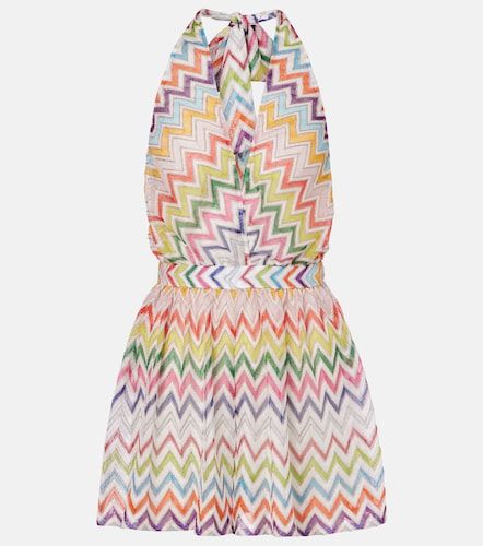 Missoni Zigzag lame romper - Missoni - Modalova