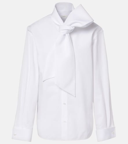 Camisa de popelín de algodón - Saint Laurent - Modalova