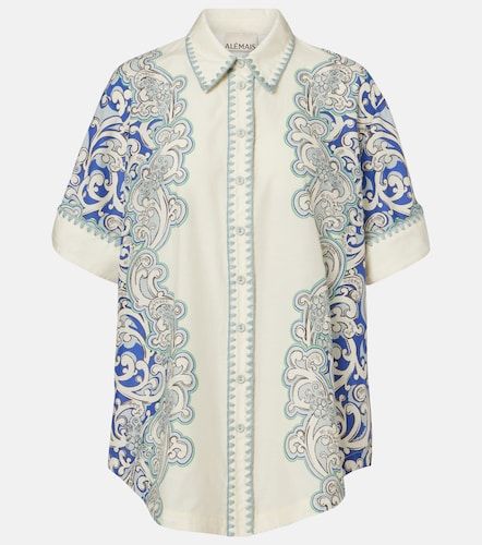 Alémais Camicia in cotone e seta con stampa paisley - Alemais - Modalova
