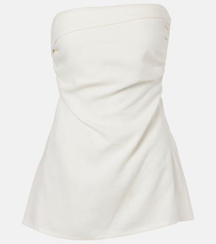 Faithfull Boe strapless linen top - Faithfull - Modalova