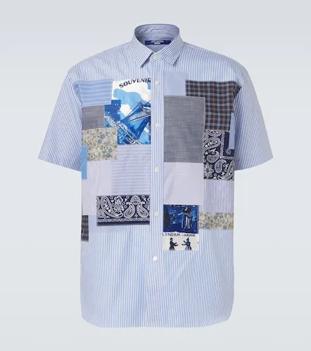 Camisa de algodón a rayas patchwork - Junya Watanabe - Modalova
