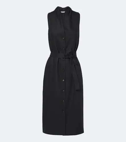 Midikleid aus Leinen und Seide - Max Mara - Modalova
