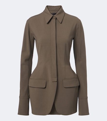 Mugler Wool-blend jacket - Mugler - Modalova