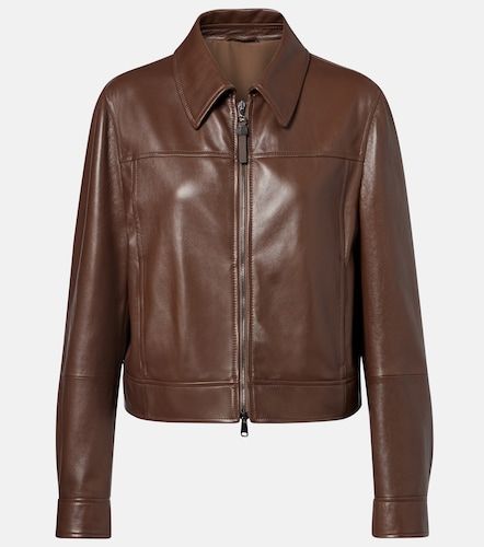 Brunello Cucinelli Lederjacke - Brunello Cucinelli - Modalova