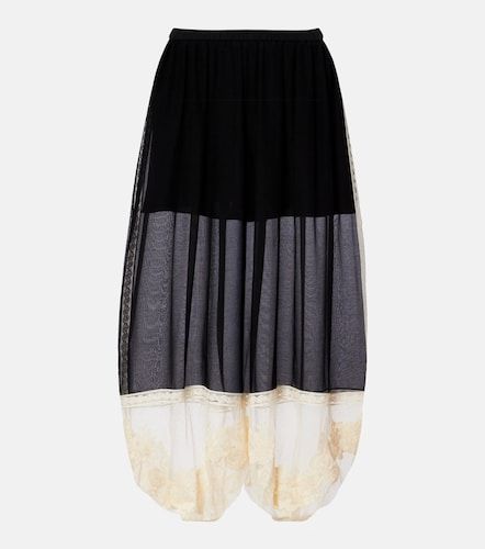 Pantaloni balloon Roselight in cotone e seta - Zimmermann - Modalova