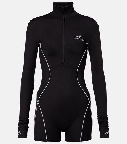 Balenciaga Logo zip-up bodysuit - Balenciaga - Modalova